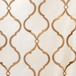 Best Pirce 💯 Exclusive Fabrics Tunisia Embroidered Faux Silk Curtain (1 Panel) Tunisia Ivory 🔥 -Exclusive Fabrics SHOP Exclusive Fabrics Tunisia Embroidered Faux Silk Curtain Panel 1a5a6e3c 9e57 4d89 93d3 c7c47318b3d5