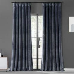 Best Sale ✔️ Exclusive Fabrics Urban Lush Velvet Curtain (1 Panel) Noche Blue 🎉 23 Best Sale ✔️ Exclusive Fabrics Urban Lush Velvet Curtain (1 Panel) Noche Blue 🎉 -Exclusive Fabrics SHOP Exclusive Fabrics Urban Lush Velvet Curtain 6
