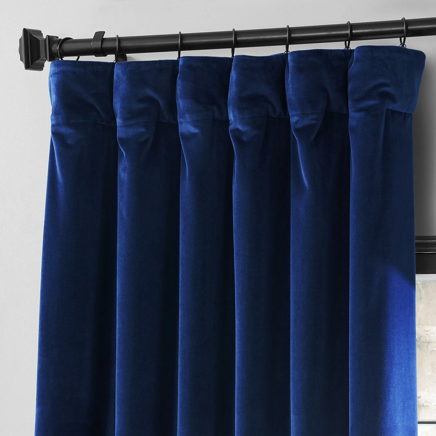 Best Sale ✔️ Exclusive Fabrics Urban Lush Velvet Curtain (1 Panel) Noche Blue 🎉 12 Best Sale ✔️ Exclusive Fabrics Urban Lush Velvet Curtain (1 Panel) Noche Blue 🎉 - Image 10
