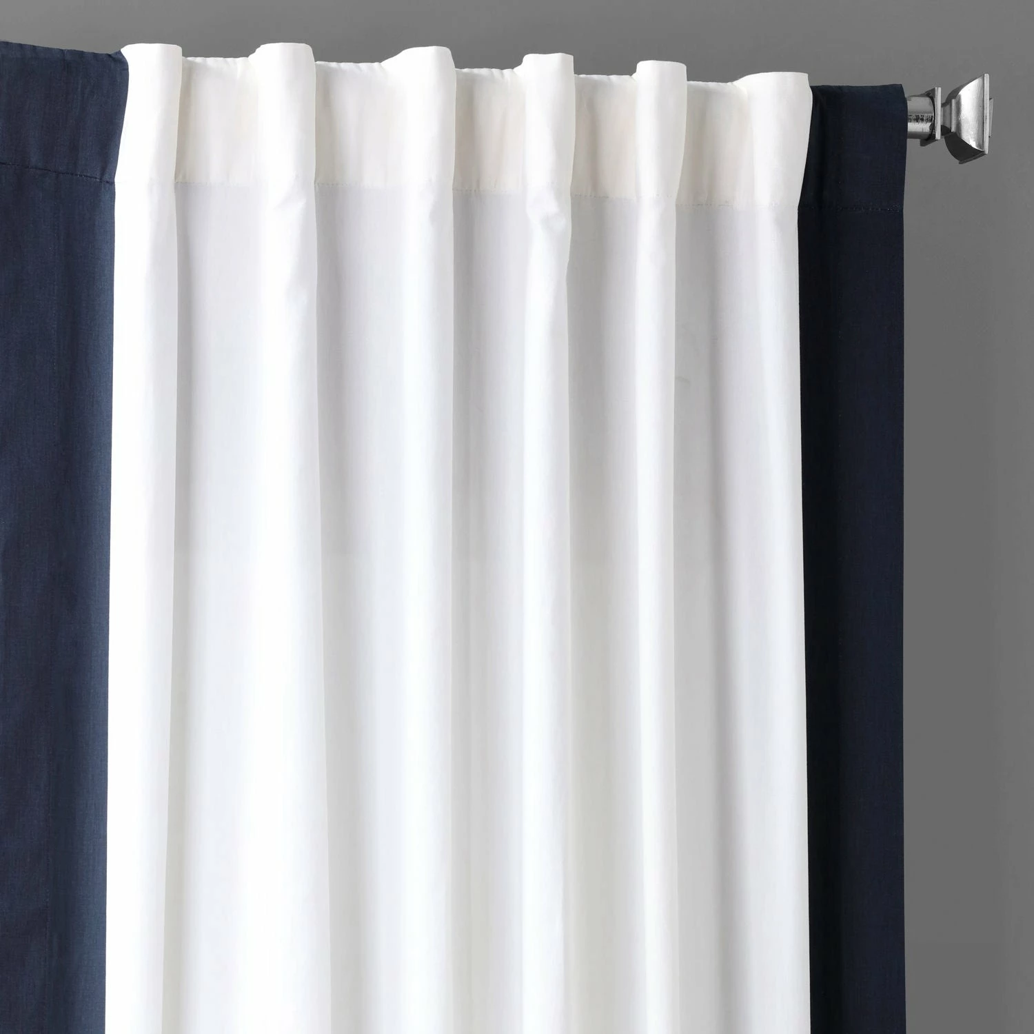 Flash Sale ⭐ Exclusive Fabrics Vertical Colorblock Panama Curtain (1 Panel) Warm Off-white & Grey ✨ 13 Flash Sale ⭐ Exclusive Fabrics Vertical Colorblock Panama Curtain (1 Panel) Warm Off-white & Grey ✨ - Image 11
