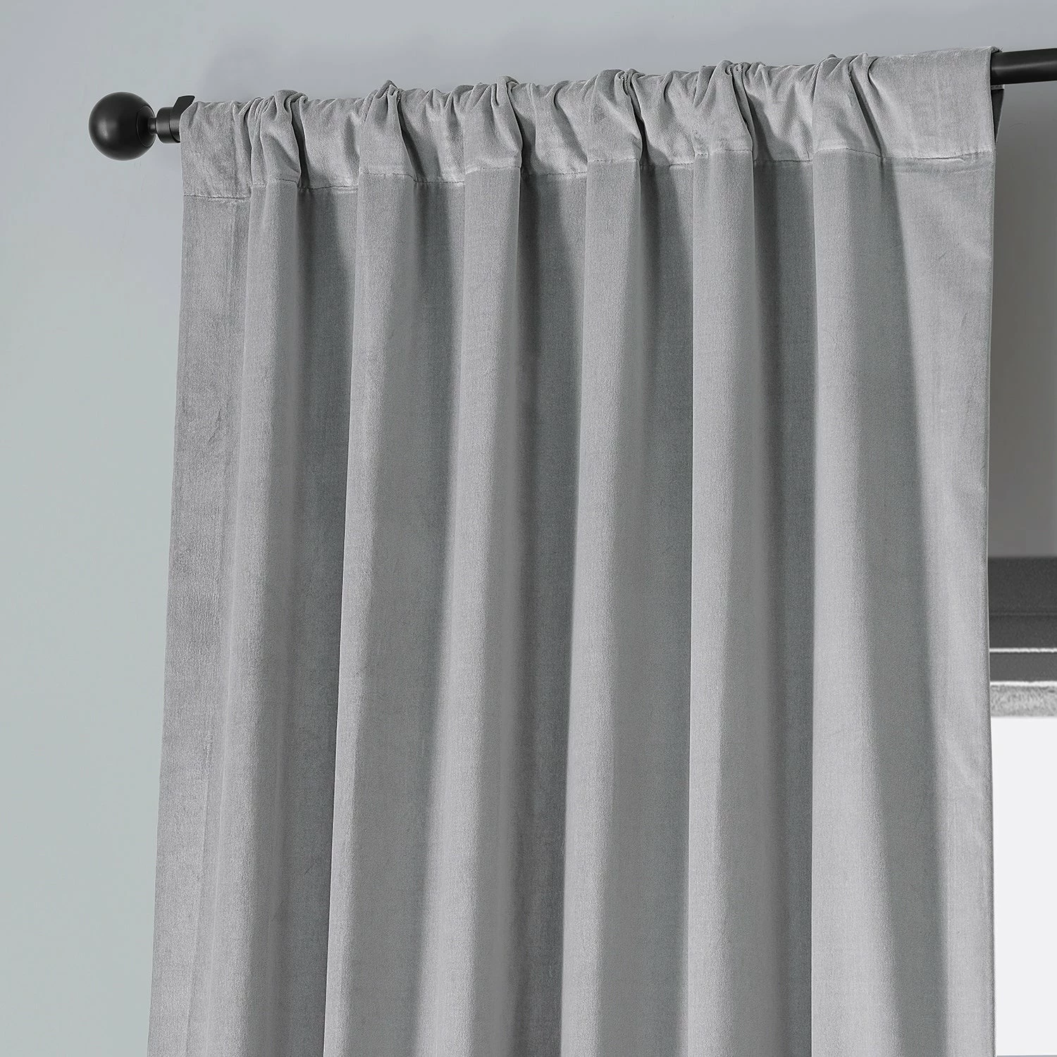 Cheapest ๐ฅ Exclusive Fabrics Vintage Cotton Velvet Curtain (1 Panel) Contempo Grey ๐ 9 Cheapest ๐ฅ Exclusive Fabrics Vintage Cotton Velvet Curtain (1 Panel) Contempo Grey ๐ - Image 7