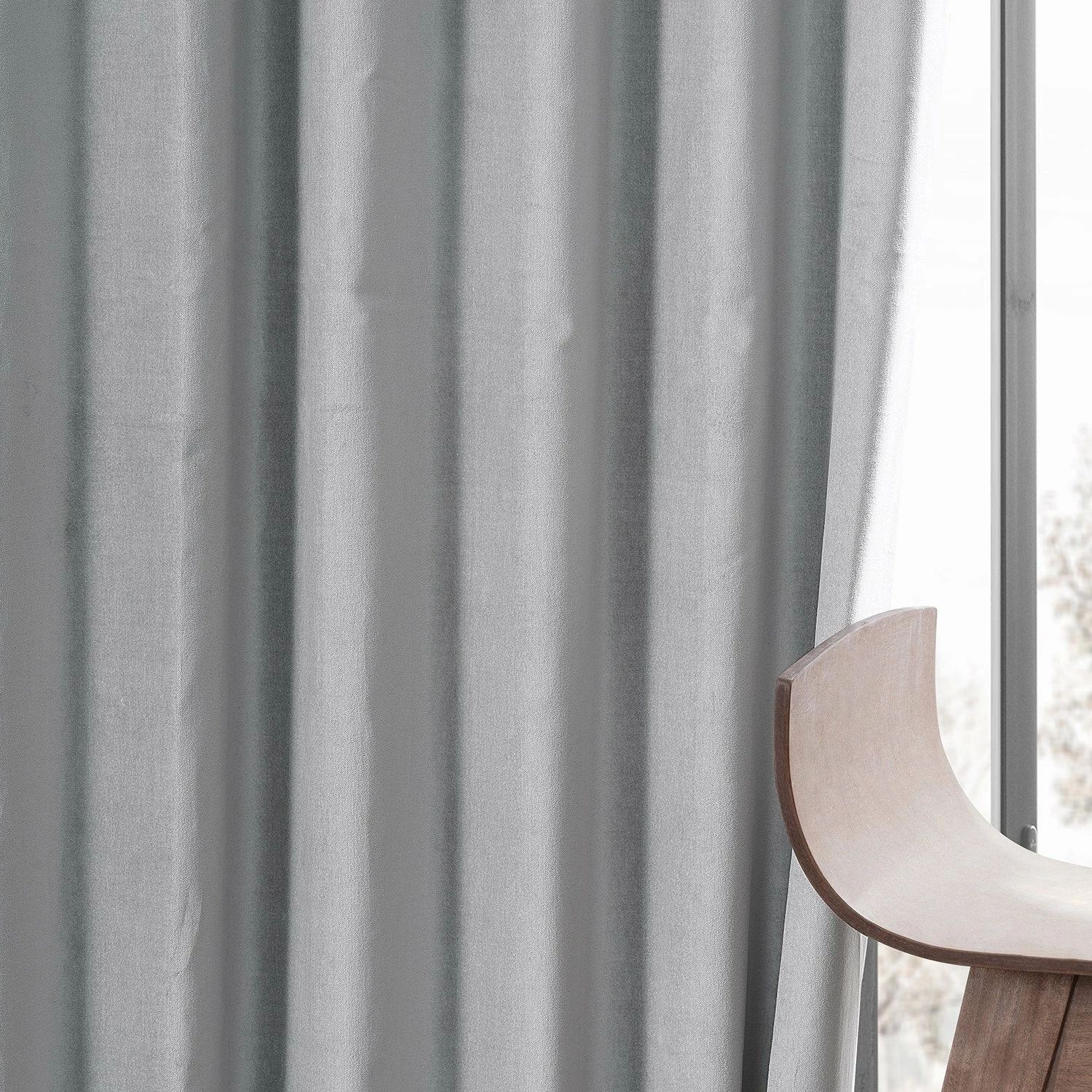 Cheapest ๐ฅ Exclusive Fabrics Vintage Cotton Velvet Curtain (1 Panel) Contempo Grey ๐ 12 Cheapest ๐ฅ Exclusive Fabrics Vintage Cotton Velvet Curtain (1 Panel) Contempo Grey ๐ - Image 10