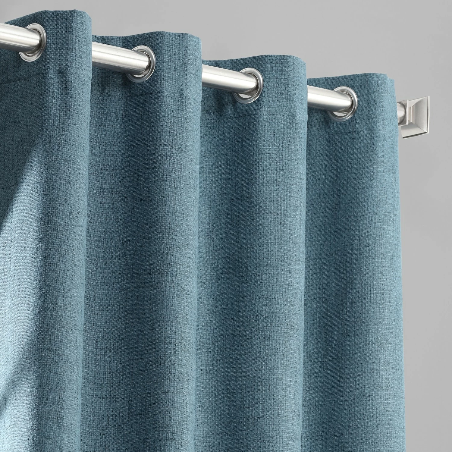 Promo ๐ Exclusive Fabrics Vintage Thermal Cross Linen Weave Max Blackout Grommet Curtain (1 Panel) Starlight Off White ๐ 7 Promo ๐ Exclusive Fabrics Vintage Thermal Cross Linen Weave Max Blackout Grommet Curtain (1 Panel) Starlight Off White ๐ - Image 5