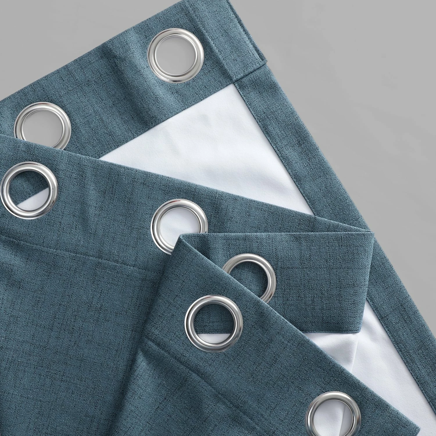 Promo ๐ Exclusive Fabrics Vintage Thermal Cross Linen Weave Max Blackout Grommet Curtain (1 Panel) Starlight Off White ๐ 11 Promo ๐ Exclusive Fabrics Vintage Thermal Cross Linen Weave Max Blackout Grommet Curtain (1 Panel) Starlight Off White ๐ - Image 9