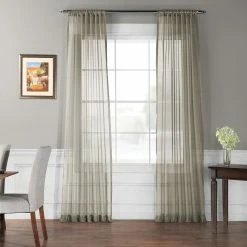 New ✔️ Exclusive Fabrics Voile Poly Sheer Curtain Panel Pair (2 Panels) Off-white 🛒 -Exclusive Fabrics SHOP Exclusive Fabrics Voile Poly Sheer Curtain Panel Pair 9033636d 3671 43ad 8b71 890a2e0a0ed5