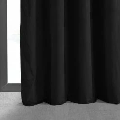 Discount ๐ Exclusive Fabrics Warm Black Grommet Velvet Blackout Curtain (1 Panel) ๐คฉ 15 Discount ๐ Exclusive Fabrics Warm Black Grommet Velvet Blackout Curtain (1 Panel) ๐คฉ -Exclusive Fabrics SHOP Exclusive Fabrics Warm Black Grommet Velvet Blackout Curtain 281 Panel29 5