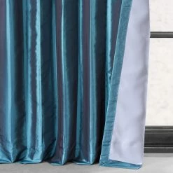 Cheap 👍 Exclusive Fabrics Ex. Fabrics Faux Silk Taffeta Solid Blkout Curtain (1 Panel) Eggshell 🔔 31 Cheap 👍 Exclusive Fabrics Ex. Fabrics Faux Silk Taffeta Solid Blkout Curtain (1 Panel) Eggshell 🔔 -Exclusive Fabrics SHOP Faux Silk Taffeta Solid Blackout Single Curtain Panel 12