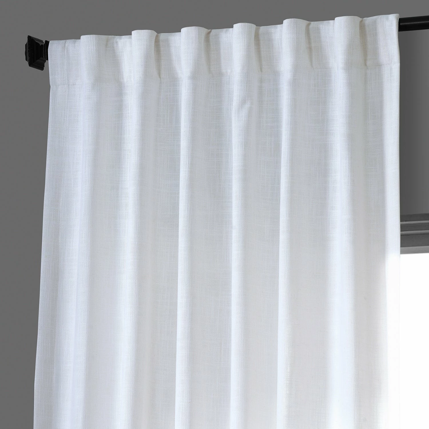 Cheapest ๐ฅฐ Exclusive Fabrics Heavy Faux Linen Single Curtain (1 Panel) Barley ๐ 6 Cheapest ๐ฅฐ Exclusive Fabrics Heavy Faux Linen Single Curtain (1 Panel) Barley ๐ - Image 4