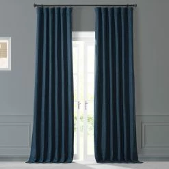 New 💯 Exclusive Fabrics Monochromatic Faux Linen Room Darkening Curtain Pair (2 Panels) Chicago Grey 😉 24 New 💯 Exclusive Fabrics Monochromatic Faux Linen Room Darkening Curtain Pair (2 Panels) Chicago Grey 😉 -Exclusive Fabrics SHOP Monochromatic Faux Linen Room Darkening Curtain Pair 282 Panels29 1