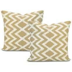 Hot Sale 😉 Exclusive Fabrics Palu Printed Cotton Throw Pillow Cover (Set Of 2) 🥰