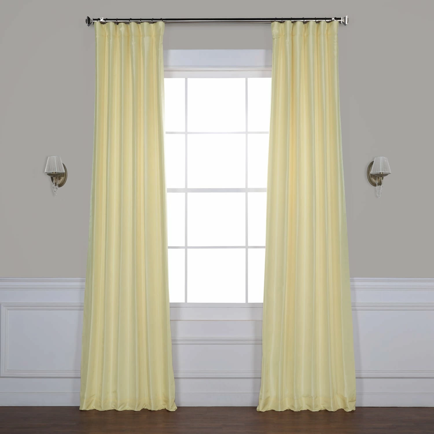 Best Sale ⌛ Exclusive Fabrics Blackout Textured Faux Dupioni Silk Curtain Panel Ruby ✨ 13 Best Sale ⌛ Exclusive Fabrics Blackout Textured Faux Dupioni Silk Curtain Panel Ruby ✨ - Image 11